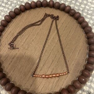 Copper Navajo pearls Necklace